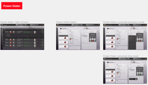 power dialer flow AH