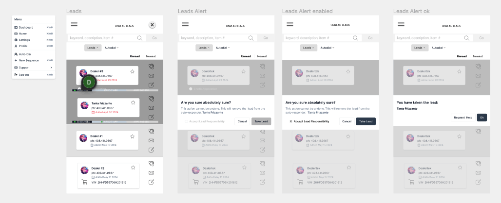 wireframe mobile- AH